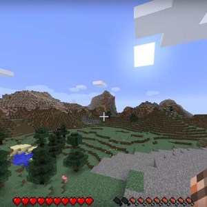 A screenshot of a world in Minecraft.