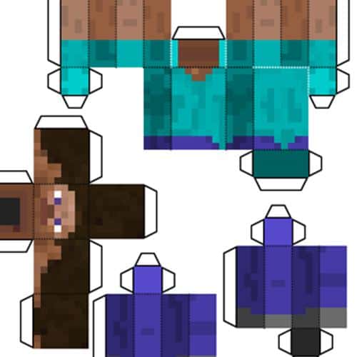 minecraft skins print outs