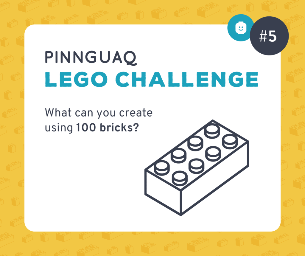 Pinnguaq's K–3 Lego Challenge #5 card.