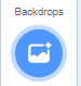 Backdrops button in Scratch.
