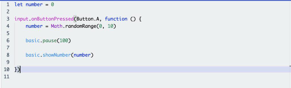 The Microsoft MakeCode interface.