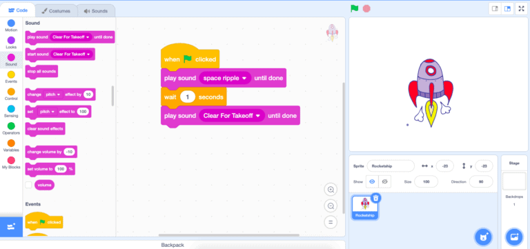 Scene Transitions in Scratch - Pinnguaq