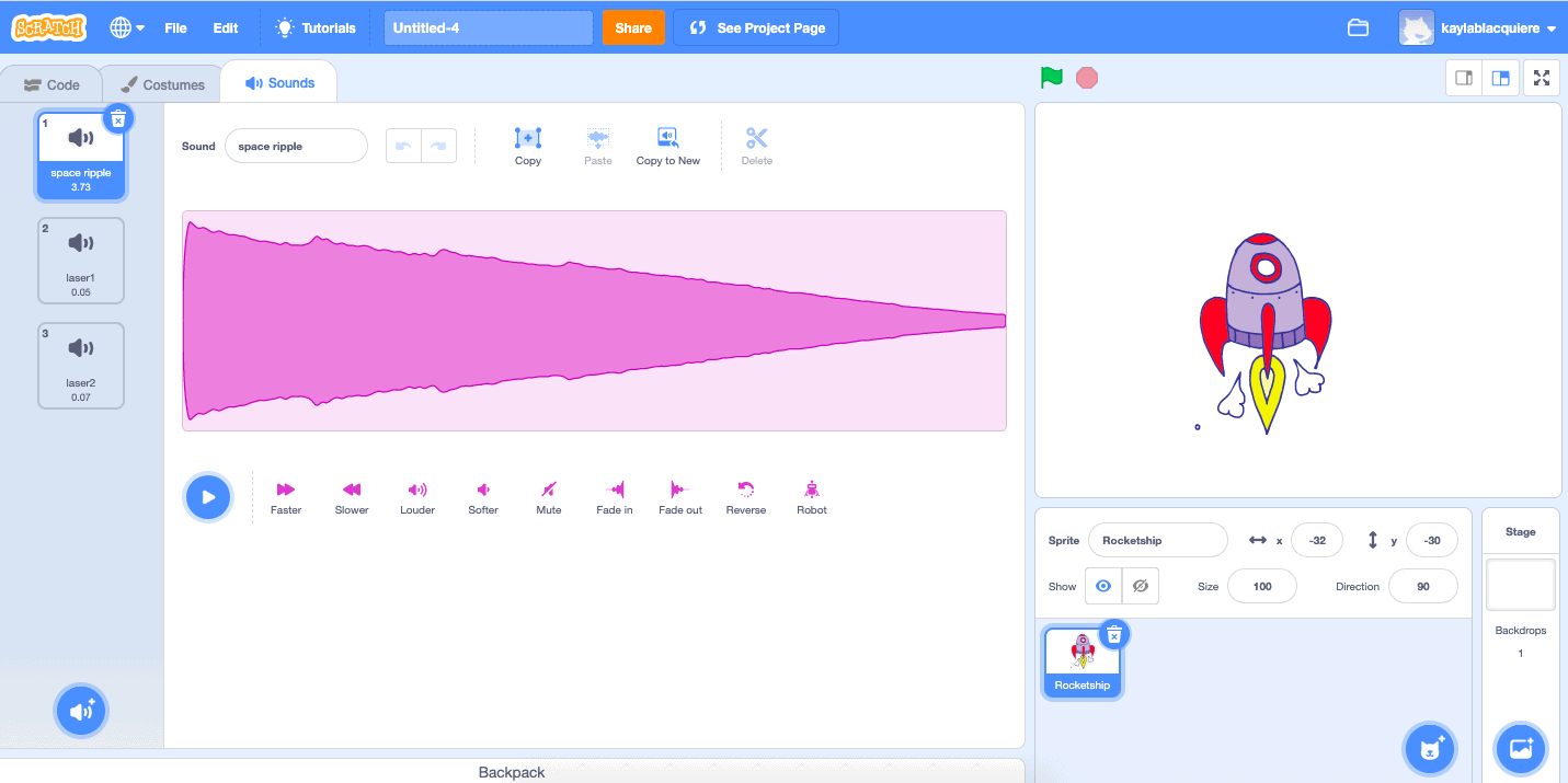 Scratch Basics Episode 4 Adding Sound Pinnguaq