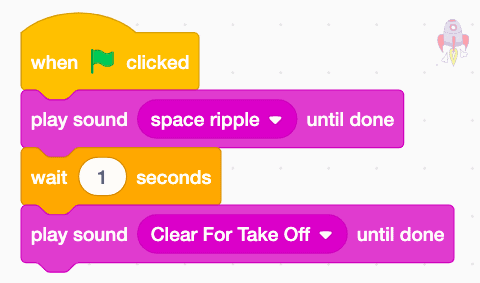 Scratch code blocks stacked