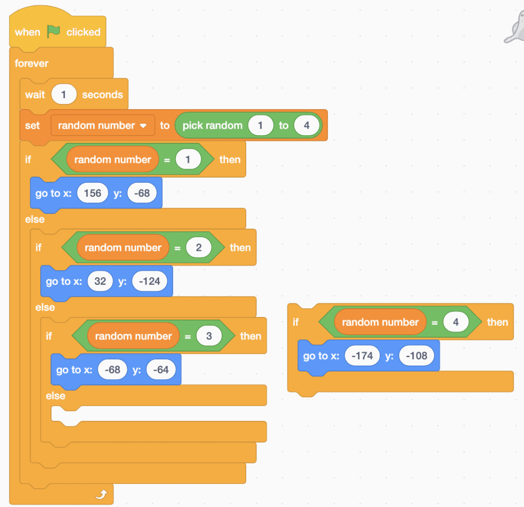 Scratch code blocks stacked together.