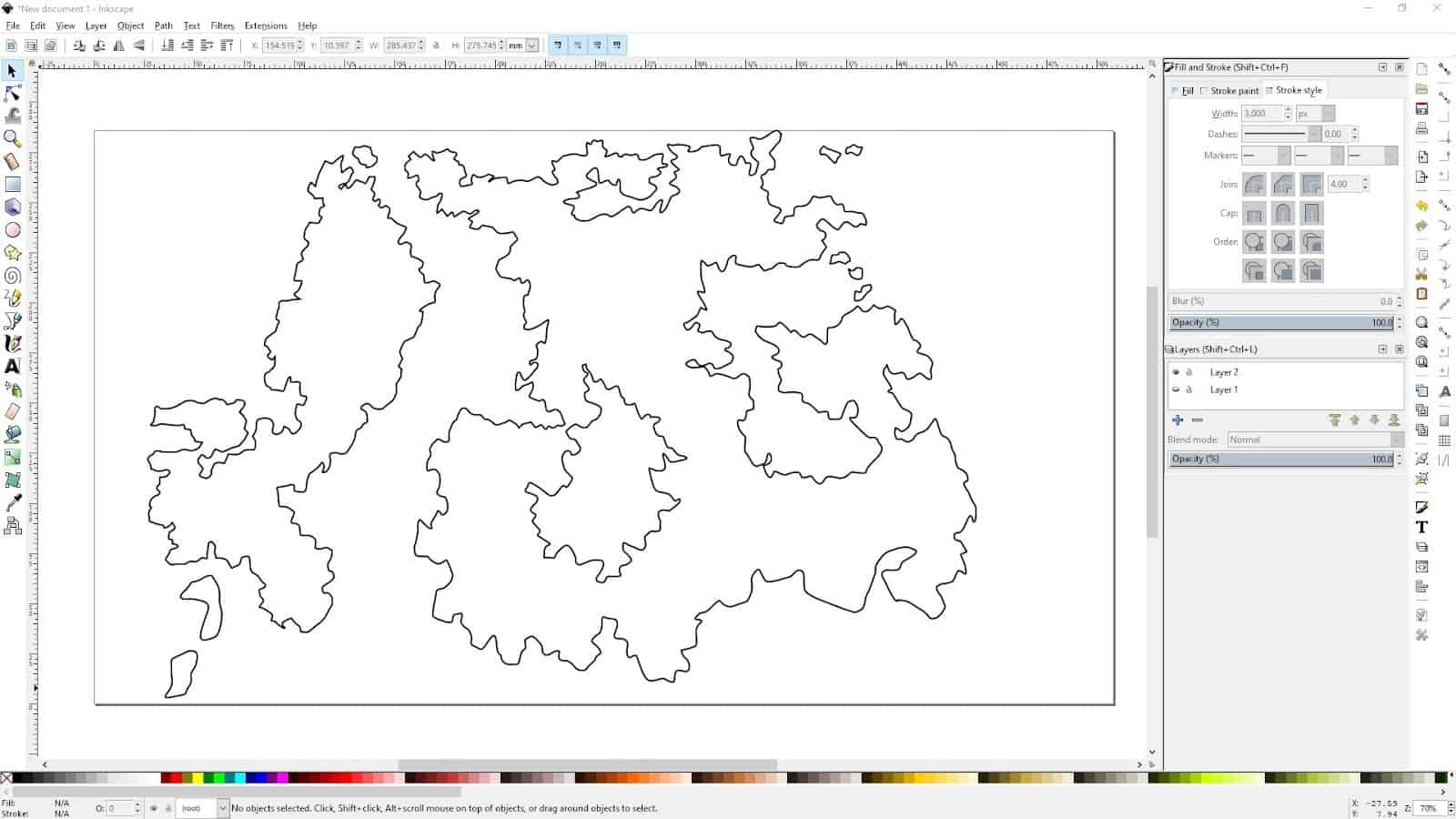 Inkscape Maps