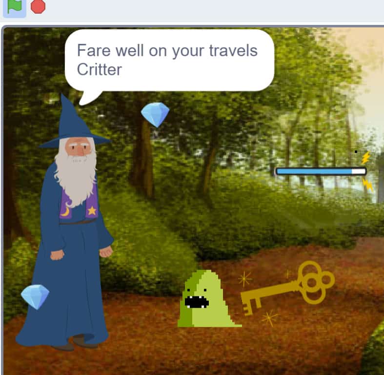 Critter Chorus game.