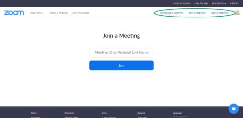 zoom join a meeting id