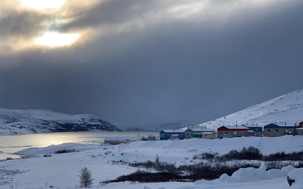 A landscape photo of the North.