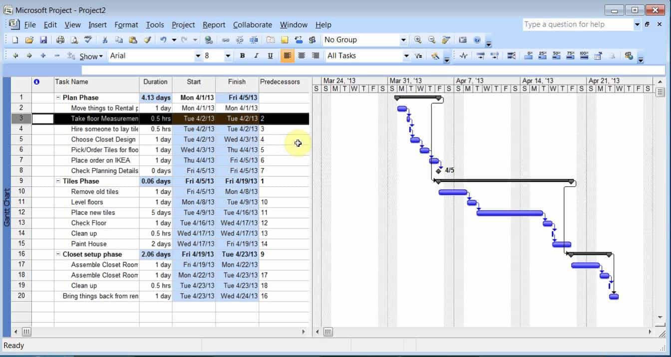 Microsoft Project - Pinnguaq