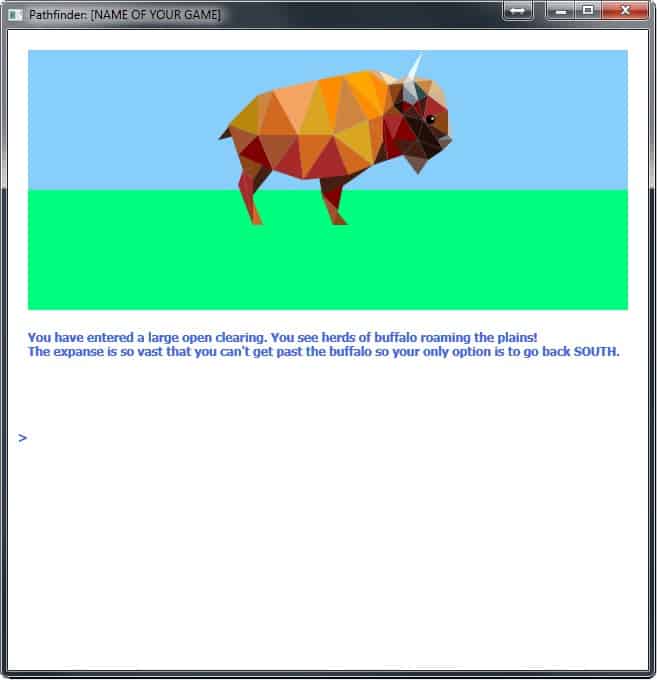 A screenshot of work in progress in Small Basic.