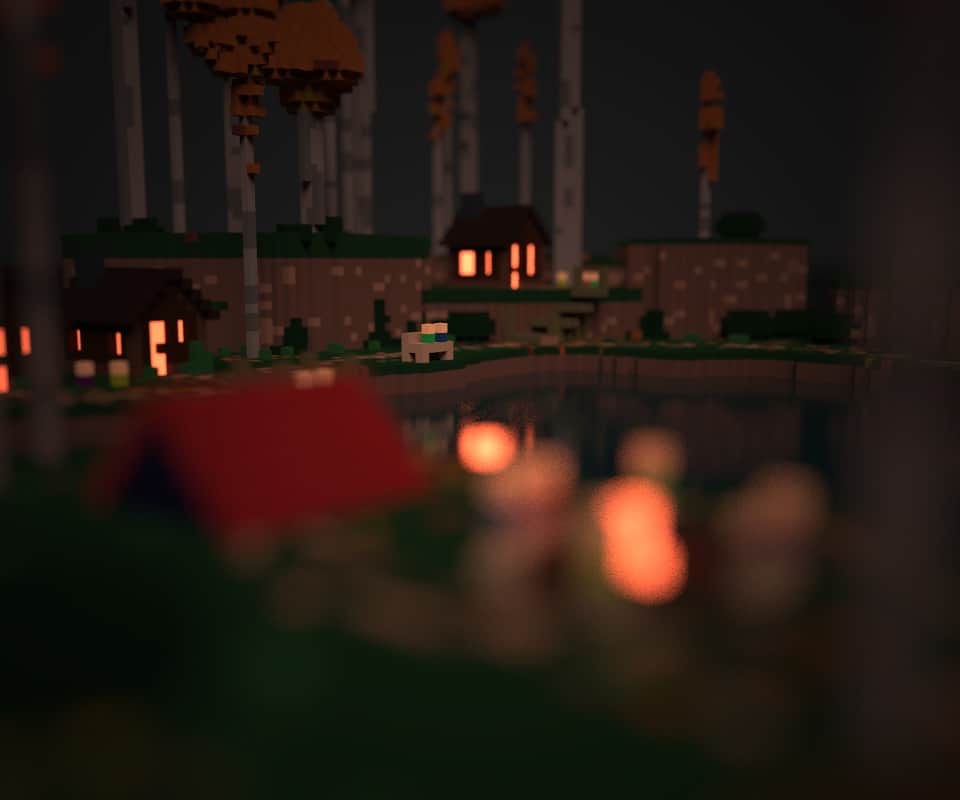 magicavoxel background render