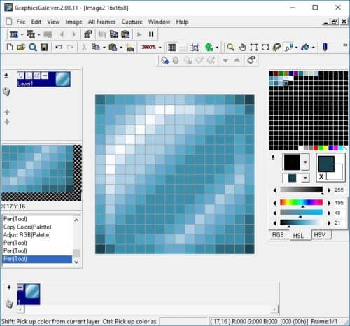 Pixel Art 3A: Tiling Basics Using GraphicsGale - Pinnguaq