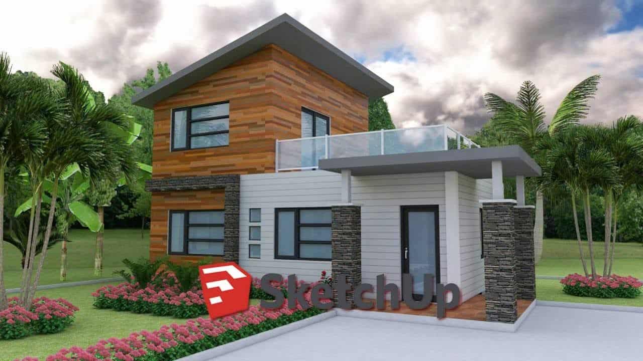 Introduction To SketchUp For 3D House Modeling - Pinnguaq