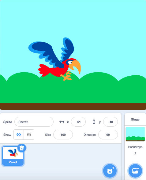 Scratch Basics Episode 5: Make Your Sprite Fly Around - Pinnguaq