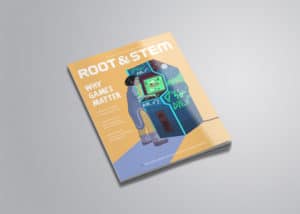 A print copy of the third issue of the Root & Stem magazine.