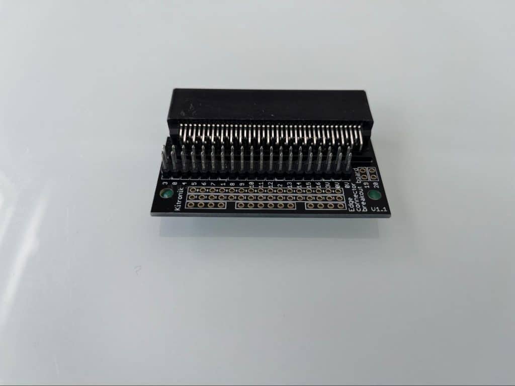 Image of edge connector breakout board