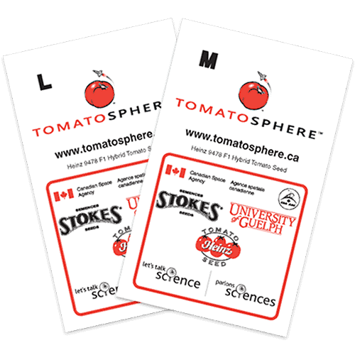 2 Tomatosphere seed packets