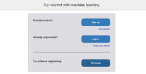 Introduction to AI Machine Learning via Teachable Machines