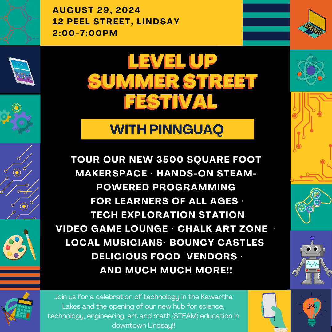 Pinnguaq hosting Level-Up Summer Street Festival